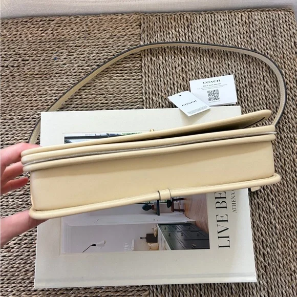 Coach Dinky Shoulder Bag in Moonlight - Picture 9 of 13